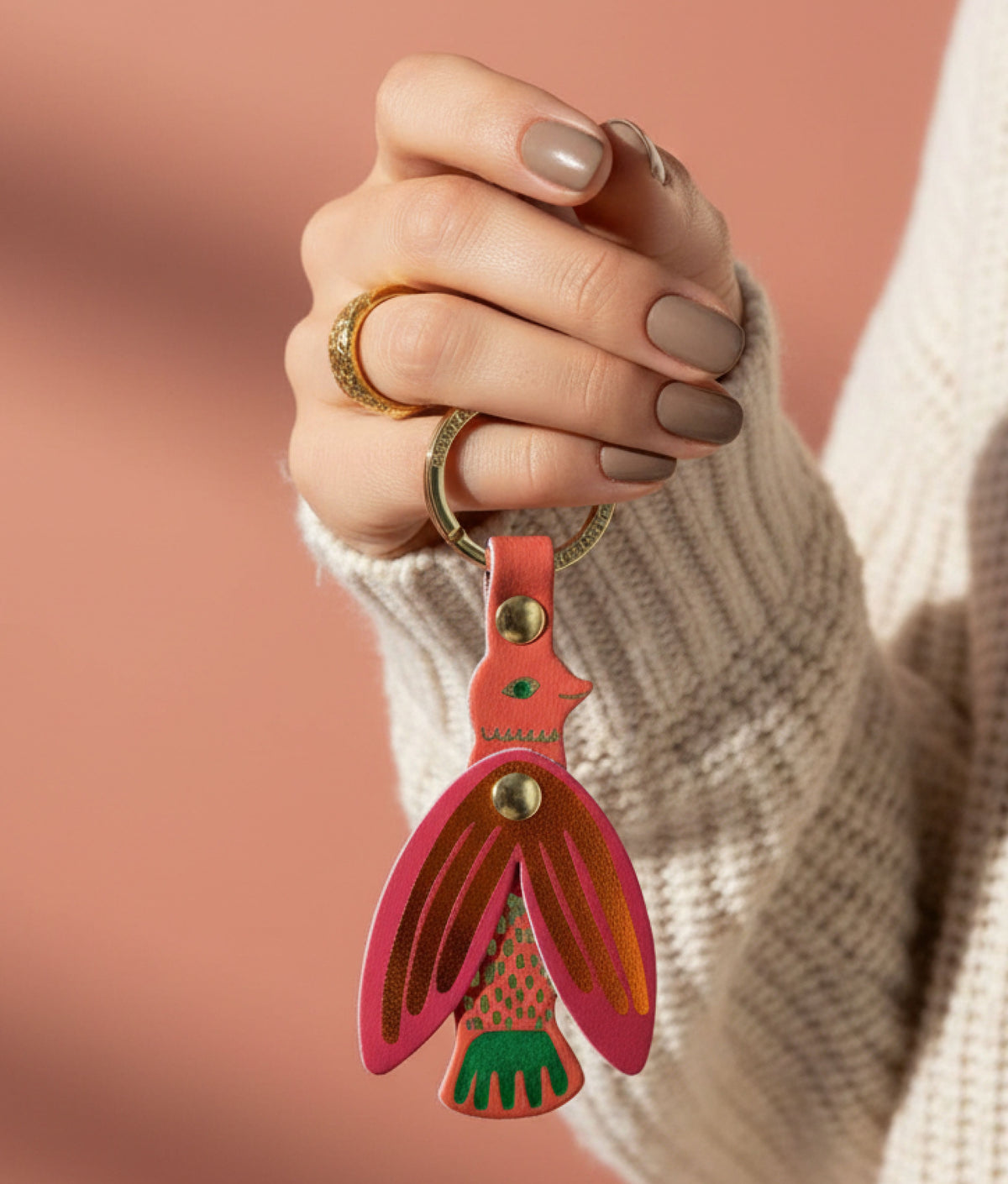 SONGBIRD Coral Key Fob