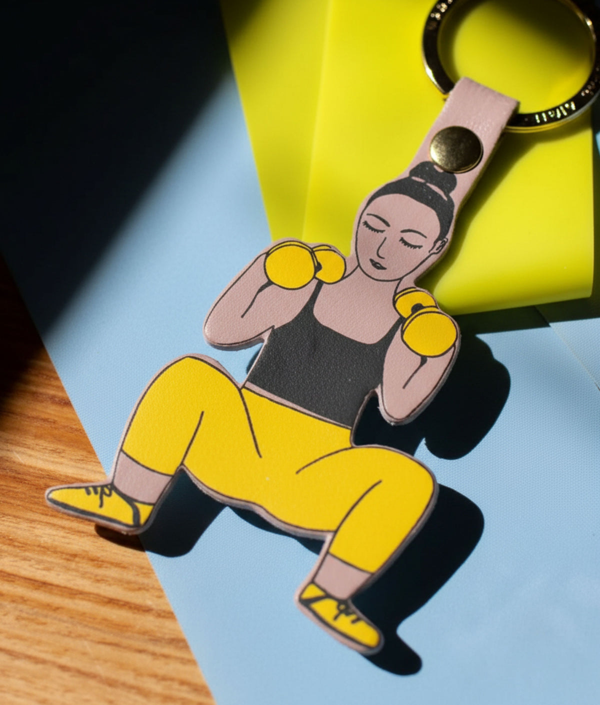 FEELING STRONG Nude Key Fob