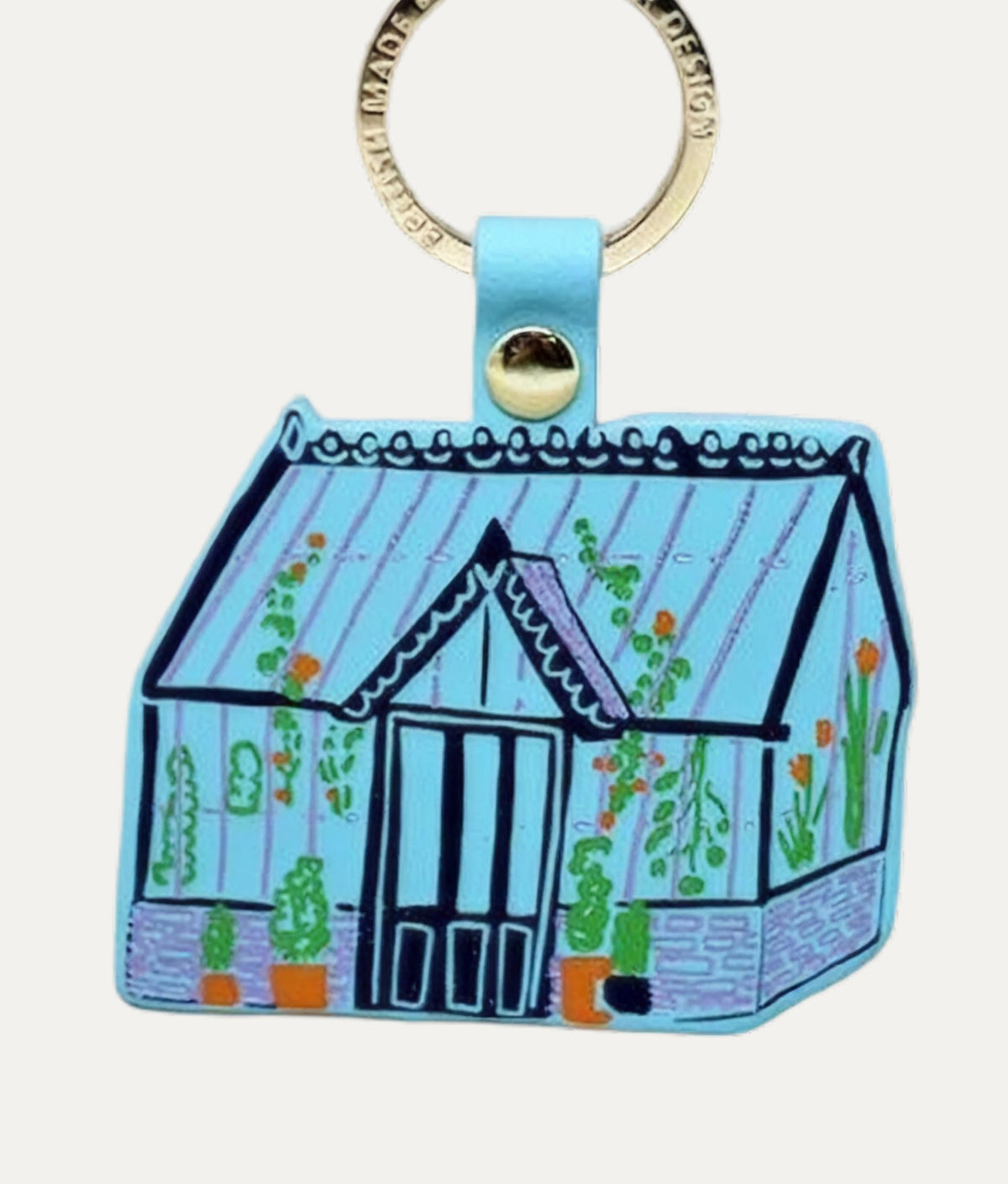GREENHOUSE Turquoise Key Fob
