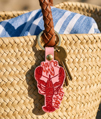 YOU'RE MY LOBSTER Pale Pink Key Fob