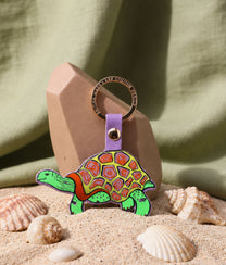 TORTOISE Lilac Key Fob