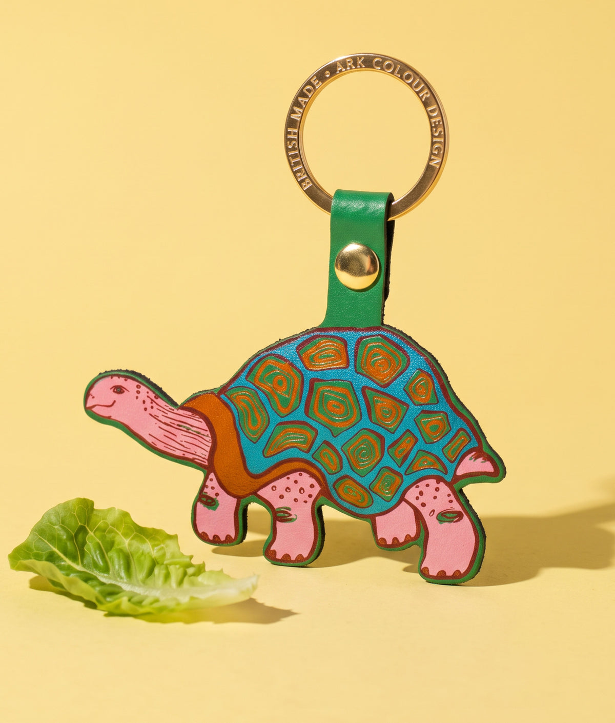 TORTOISE Green Key Fob