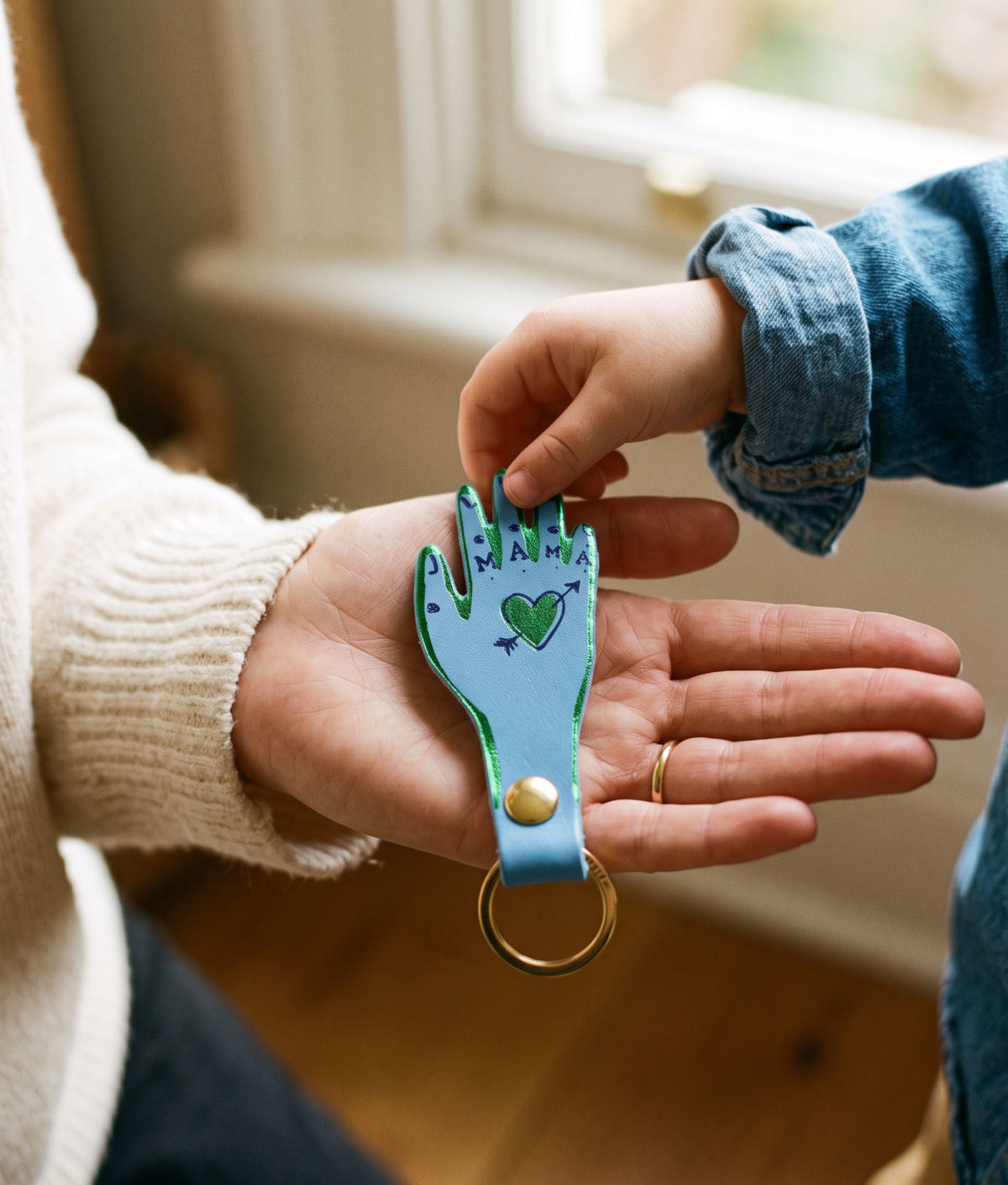 MAMA Cornflower Key Fob
