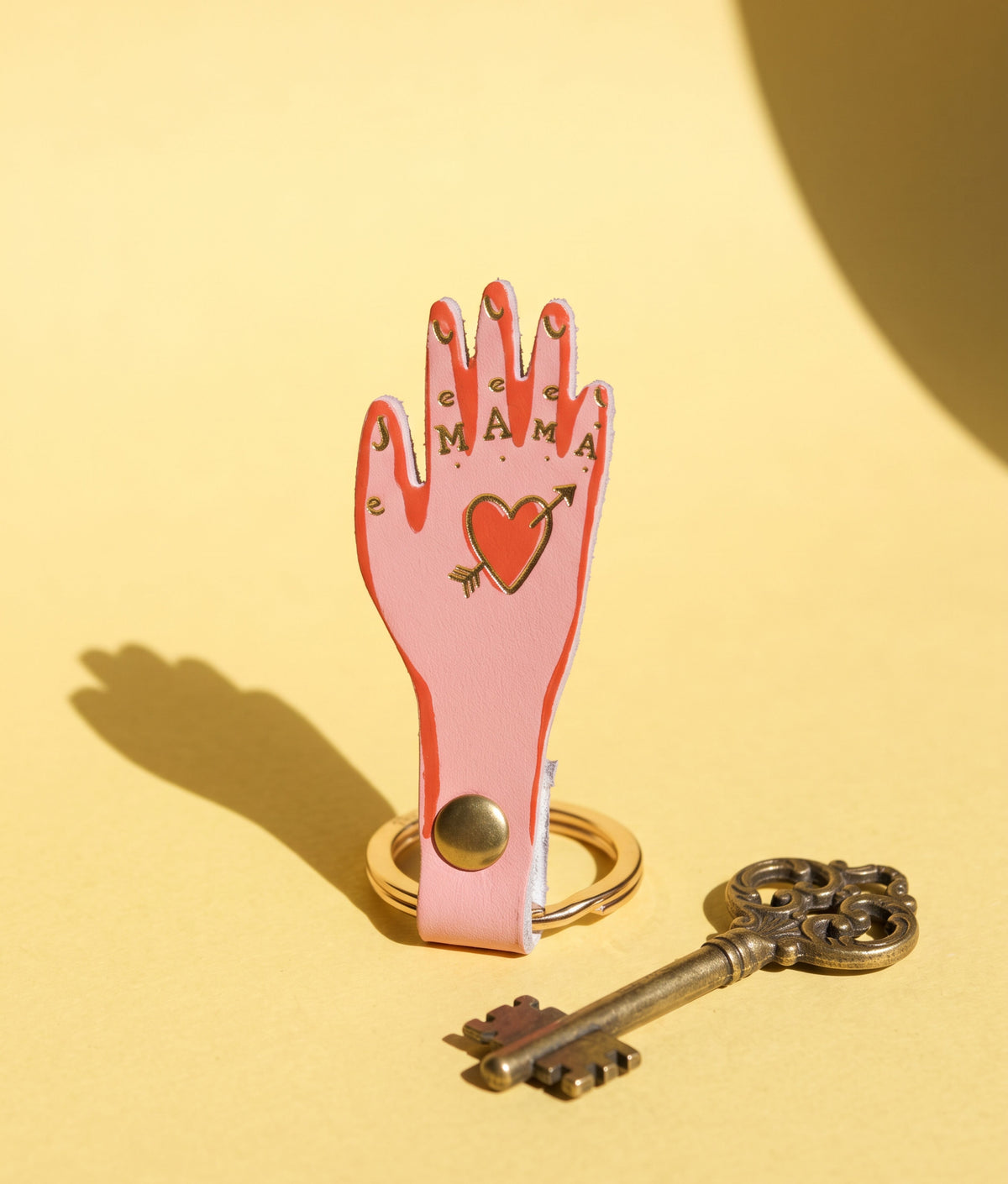 MAMA Pale Pink Key Fob