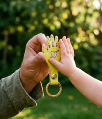 PAPA Acid Green Key Fob