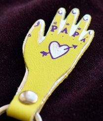 PAPA Acid Green Key Fob