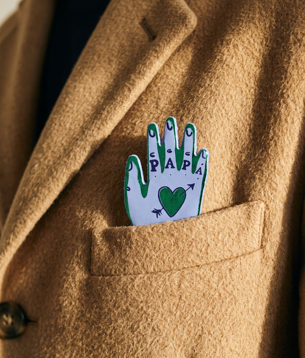PAPA Cornflower Key Fob
