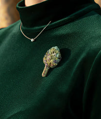 Chianti Artichoke Trovelore Brooch
