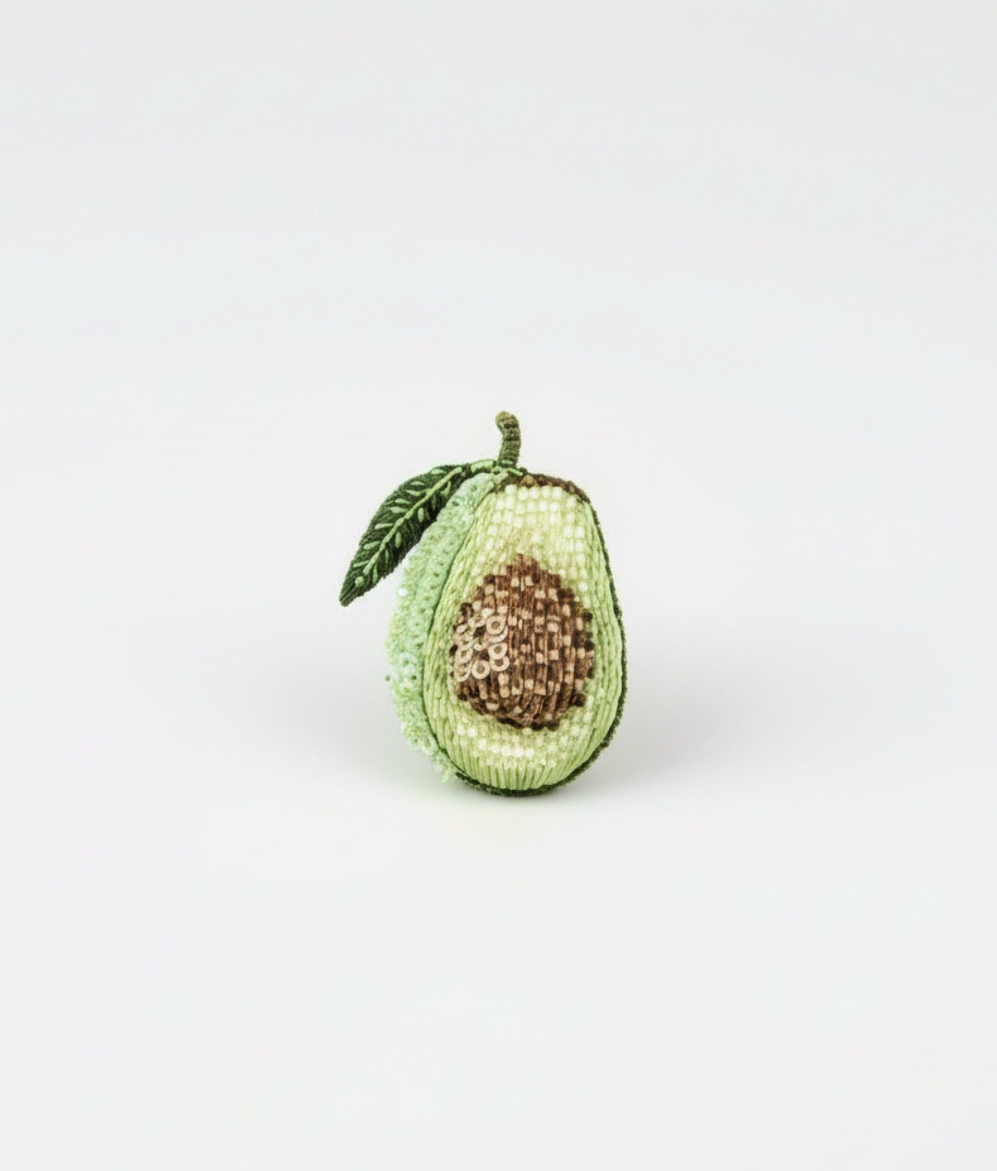 Green Avocado Trovelore Brooch