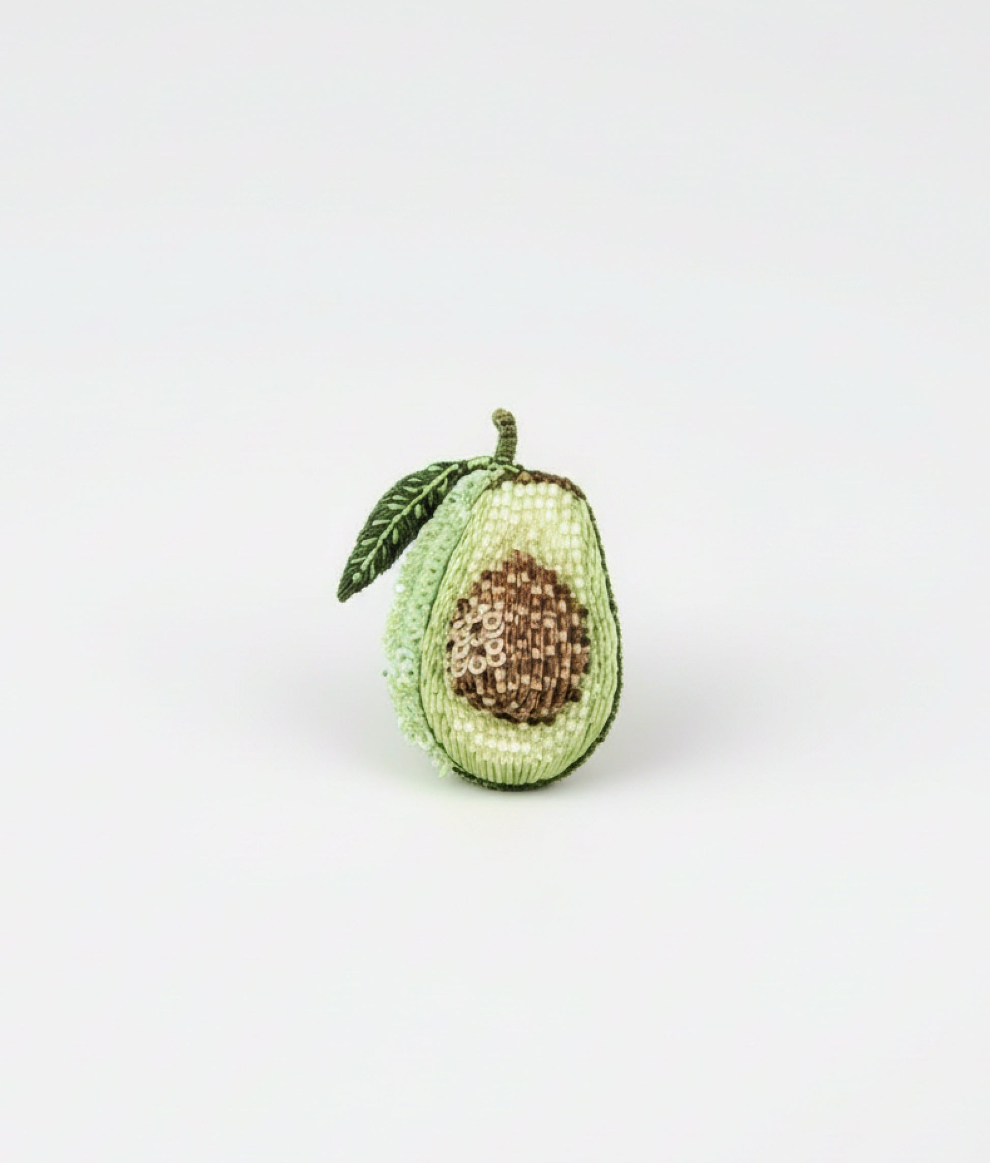 Green Avocado Trovelore Brooch