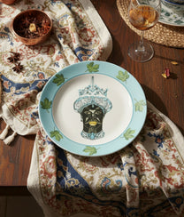 Big Azure Plate Moro