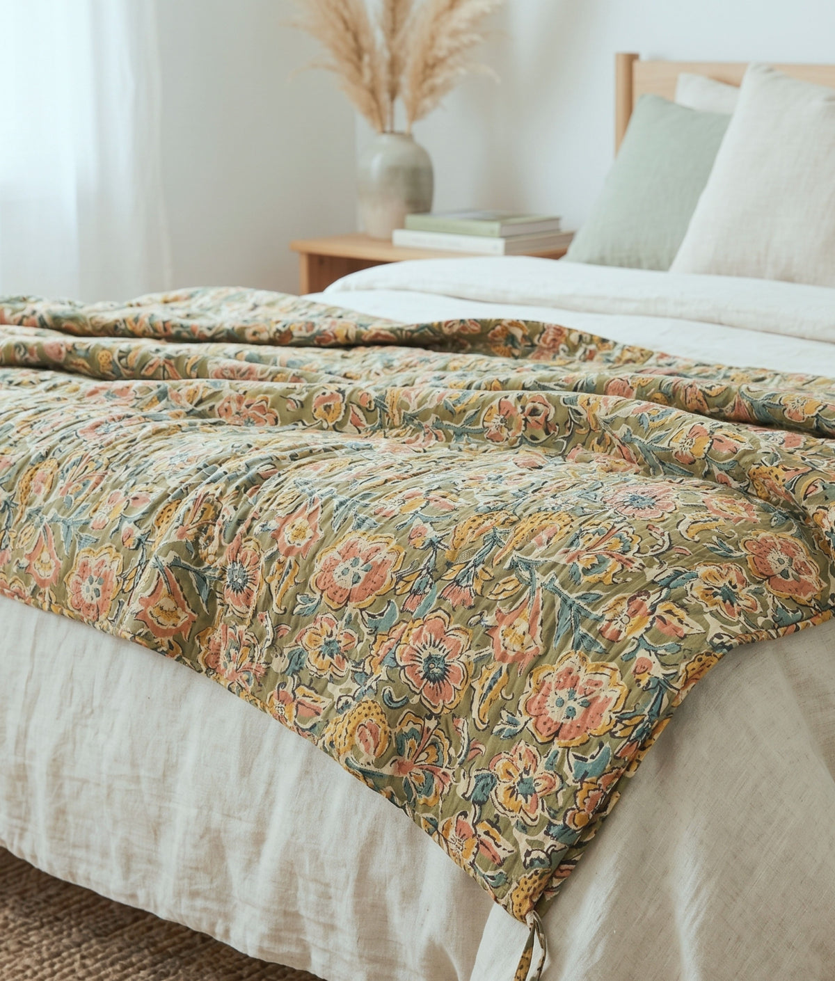 Bagru Cotton Quilt
