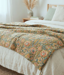 Bagru Cotton Quilt