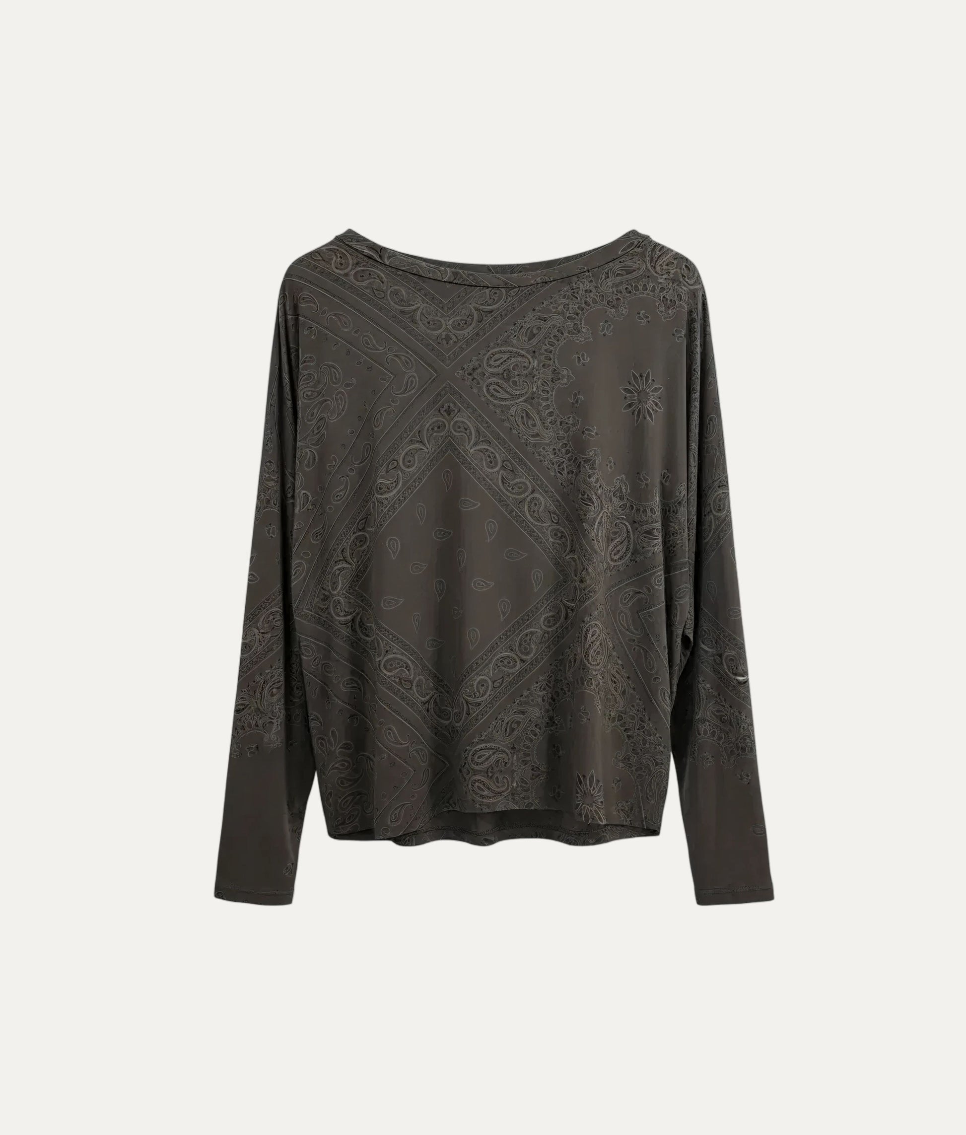 Brown Bandana Top