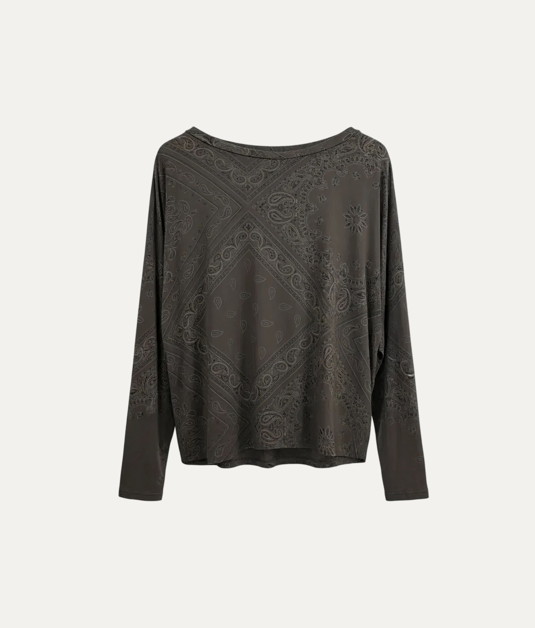 Brown Bandana Top