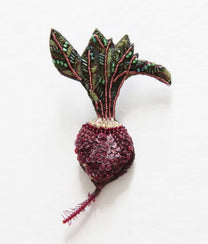 Beet Brooch