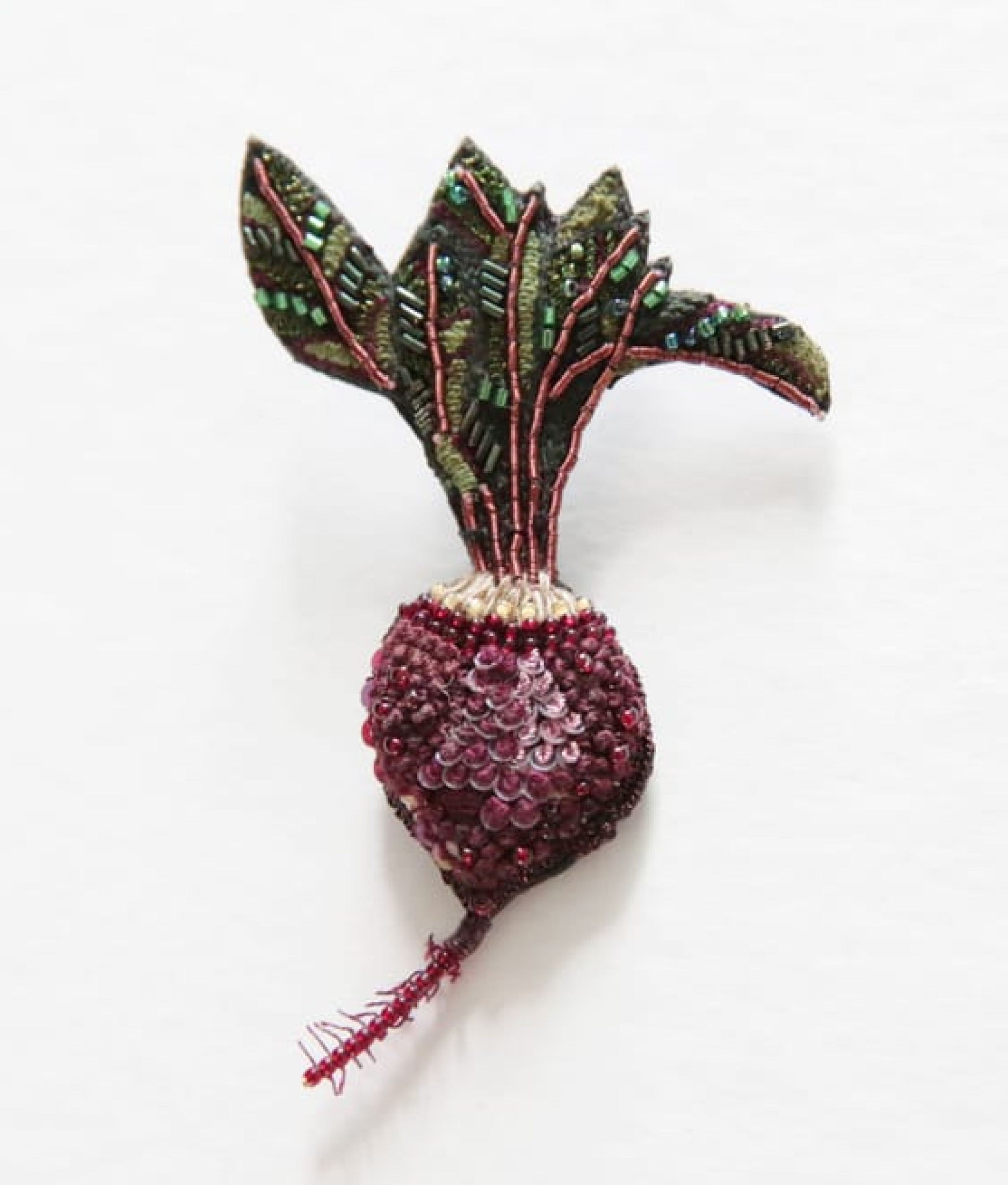 Beet Brooch