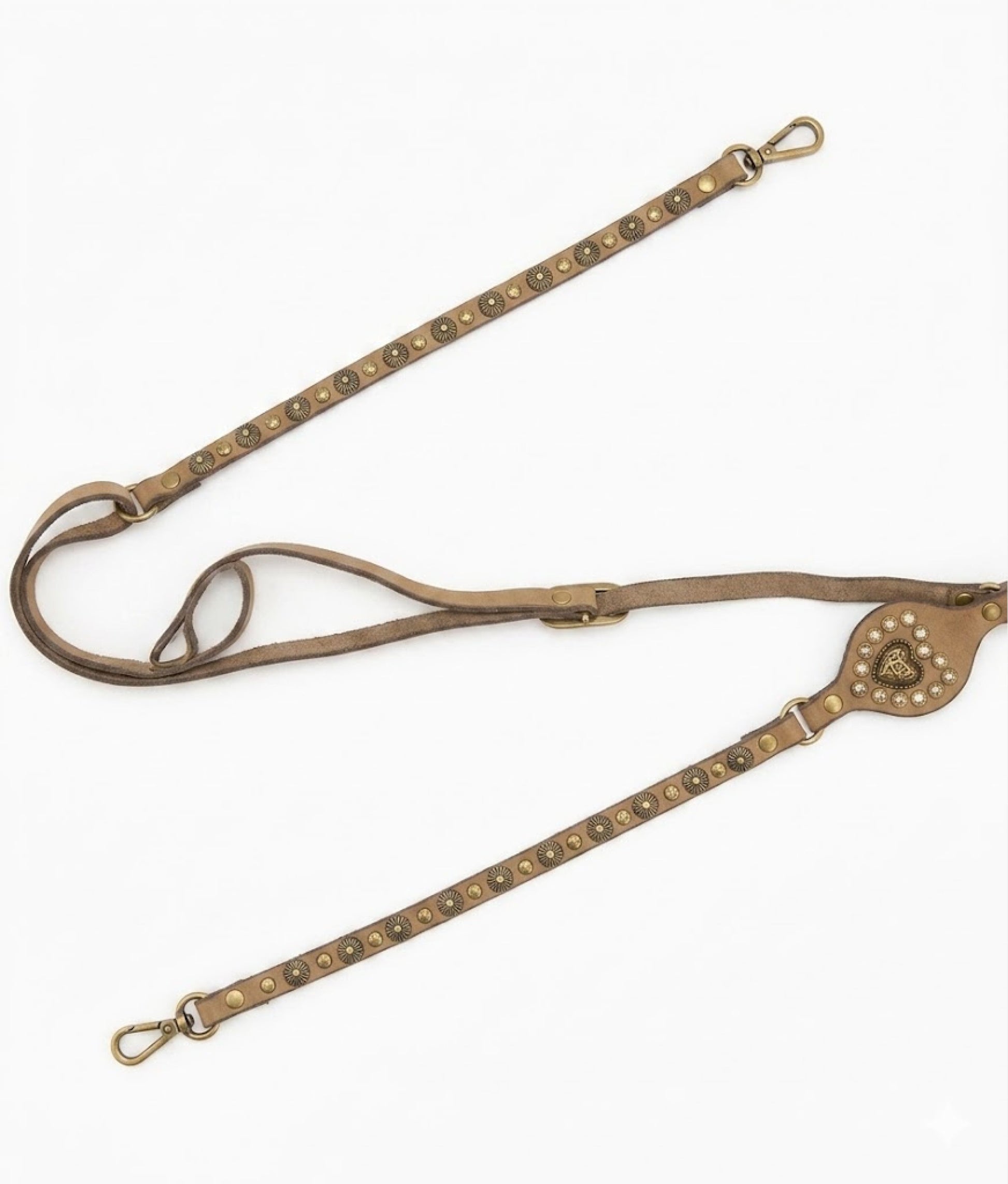 Mobile Shoulder Strap With Studs In Ice