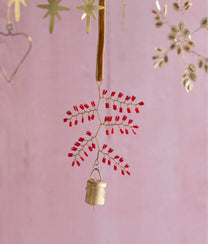 Bell with Red Beads