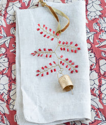 Bell with Red Beads