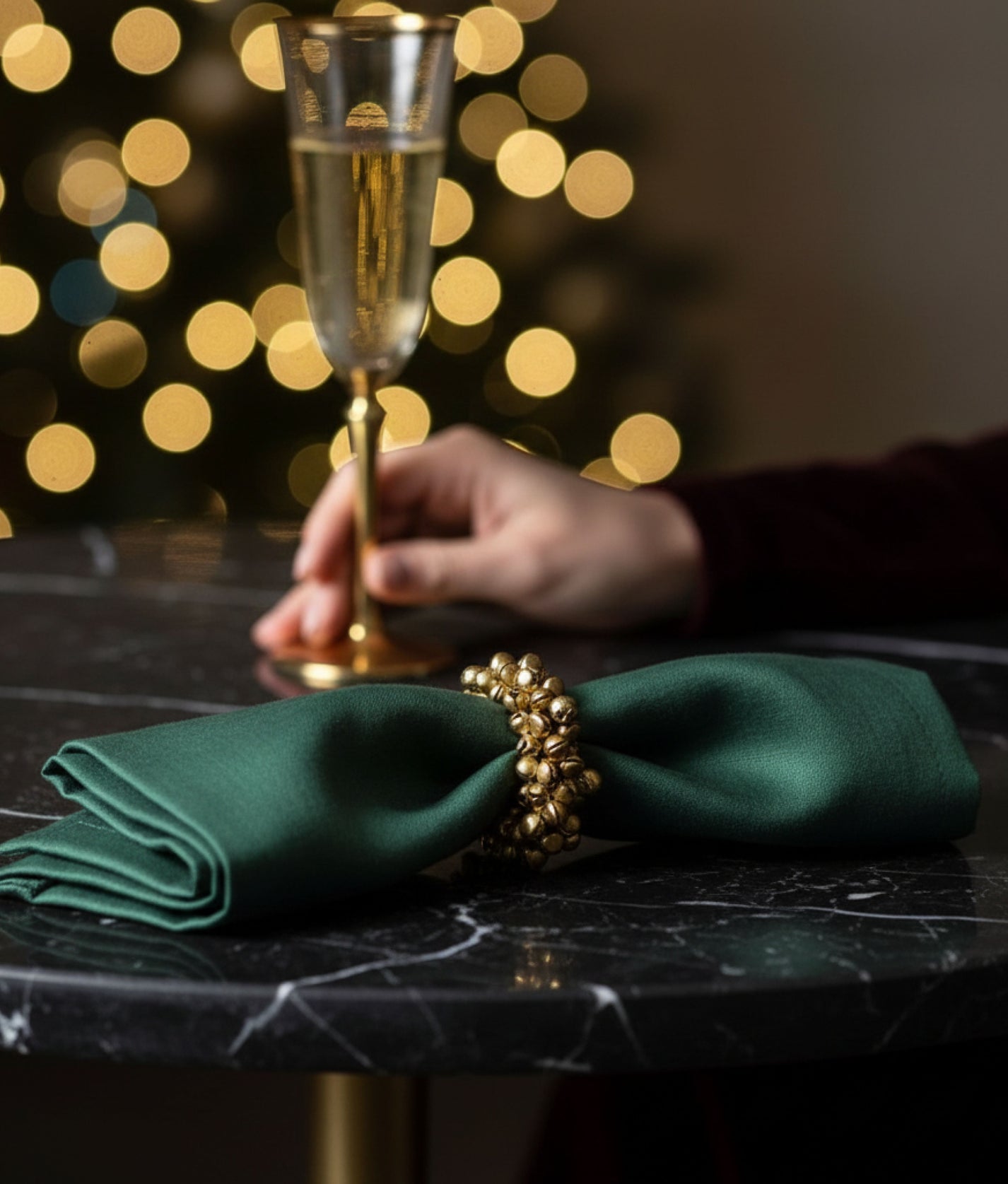Bell Wreath Napkin Ring