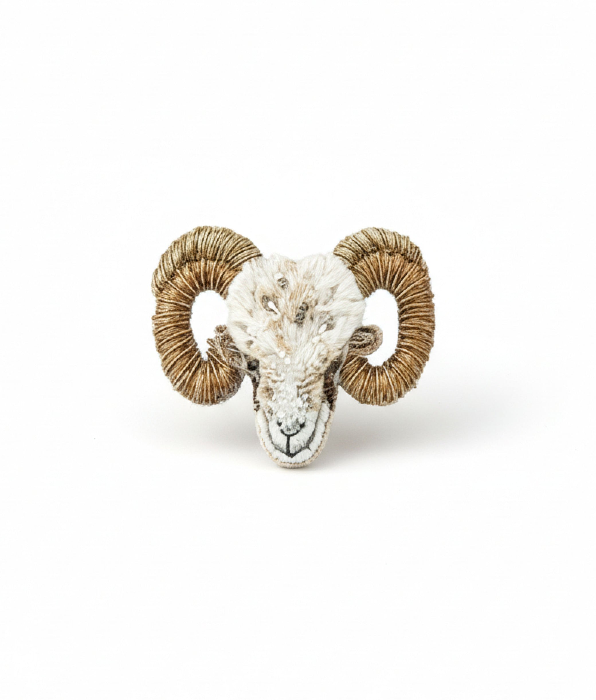 Bighorn Sheep Trovelore Brooch