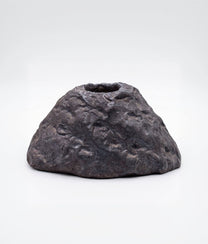 Black Ash Volcano Candle Holder