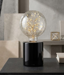 Black Marble Table Lamp Base