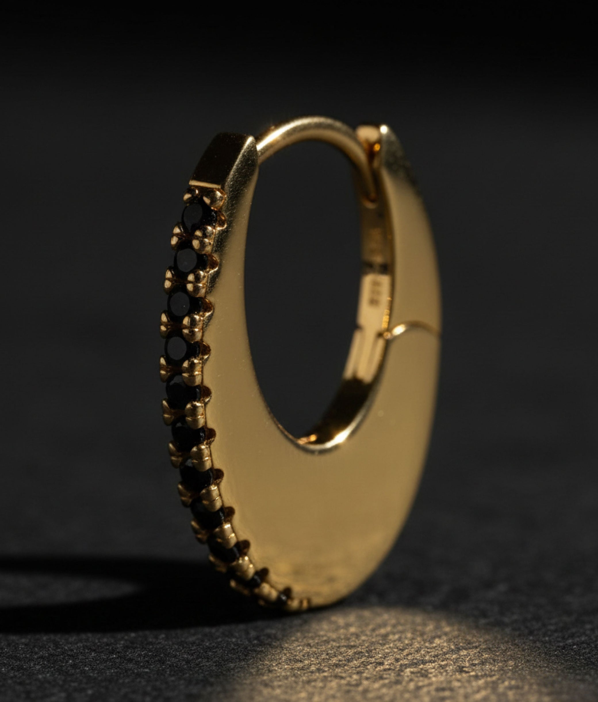 Black Stellar Earrings