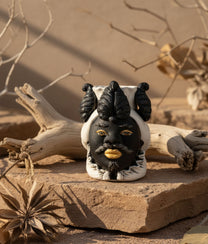 Small Black Vase Moro