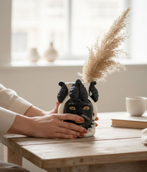 Small Black Vase Moro