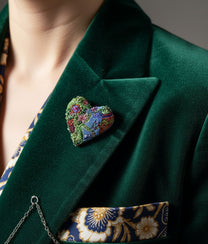 Blooming Heart Brooch