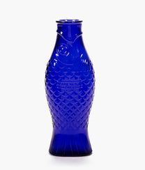 Cobalt Blue Fish Carafe