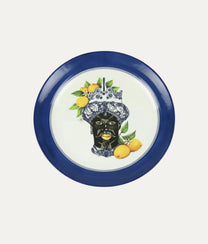 Big Blue Plate Moro