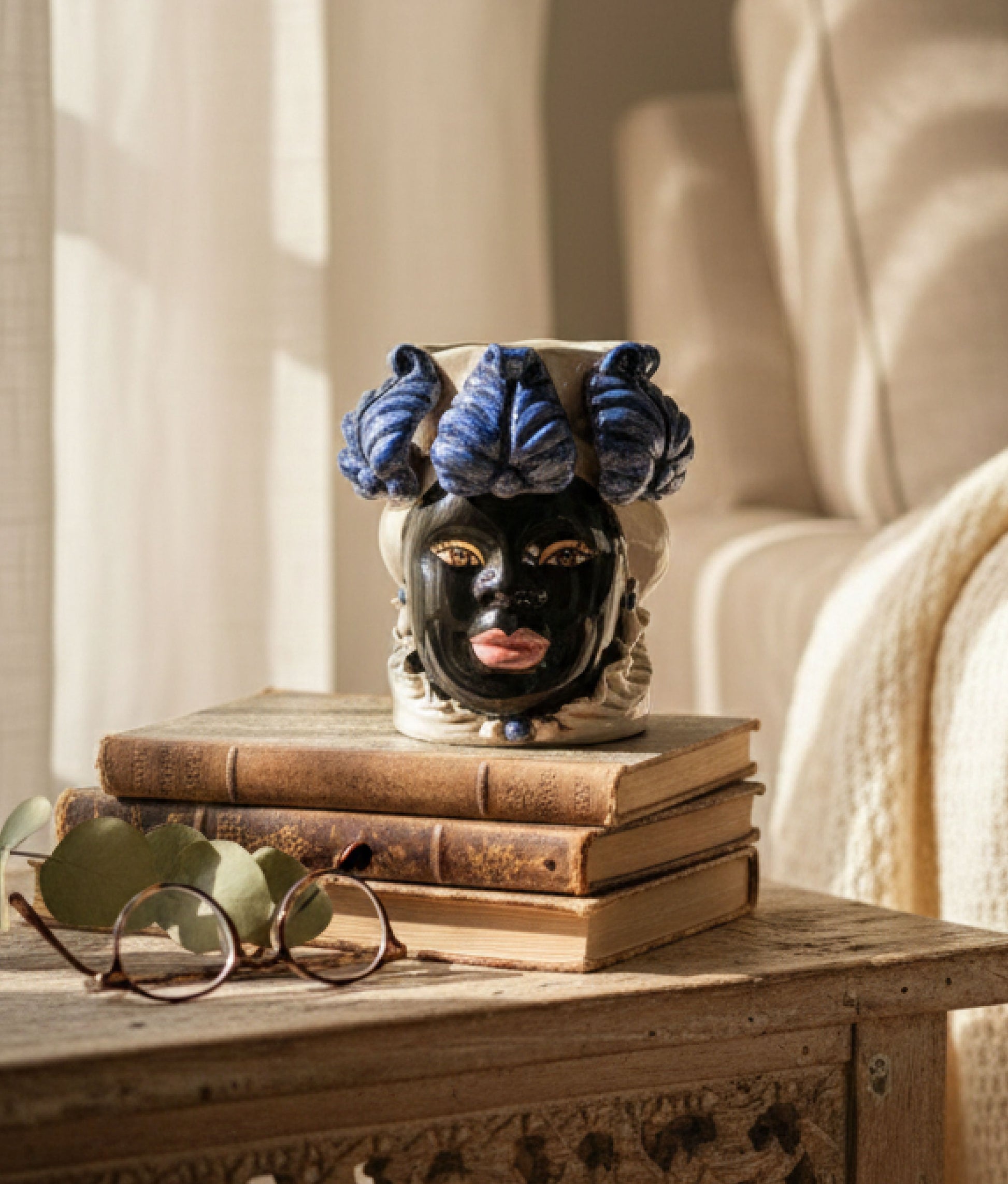 Bluette Vase Moro Lady Small