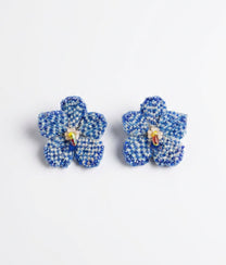 Blue Vanda Earrings