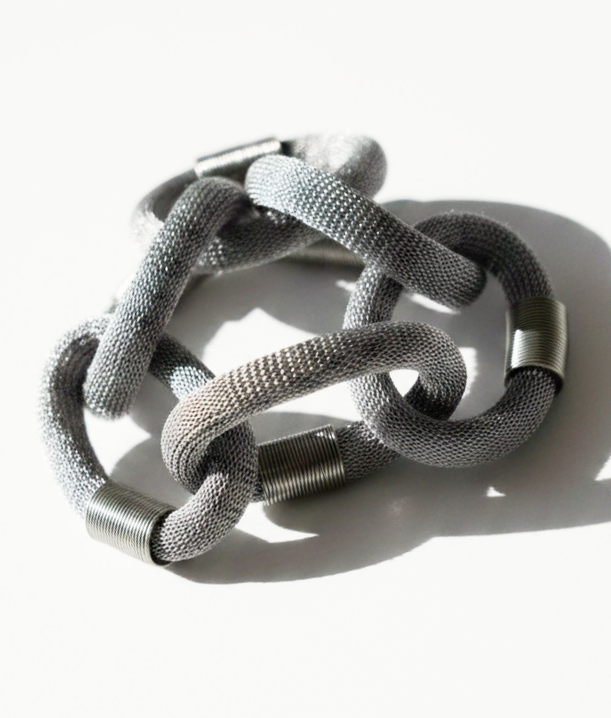 BOND METAL Silver Bracelet