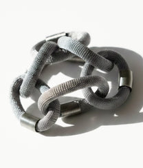 BOND METAL Silver Bracelet