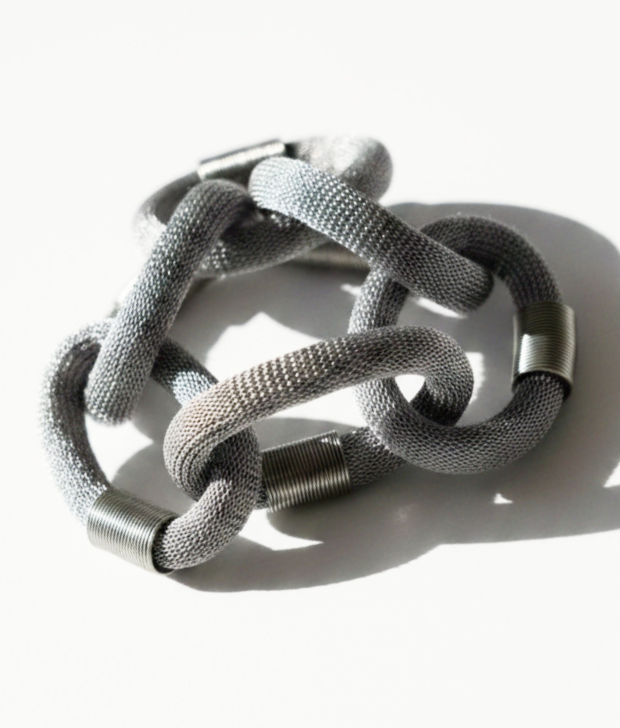 BOND METAL Silver Bracelet