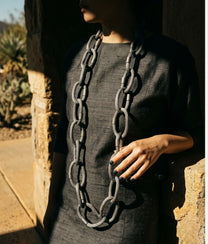 BOND METAL Silver Necklace