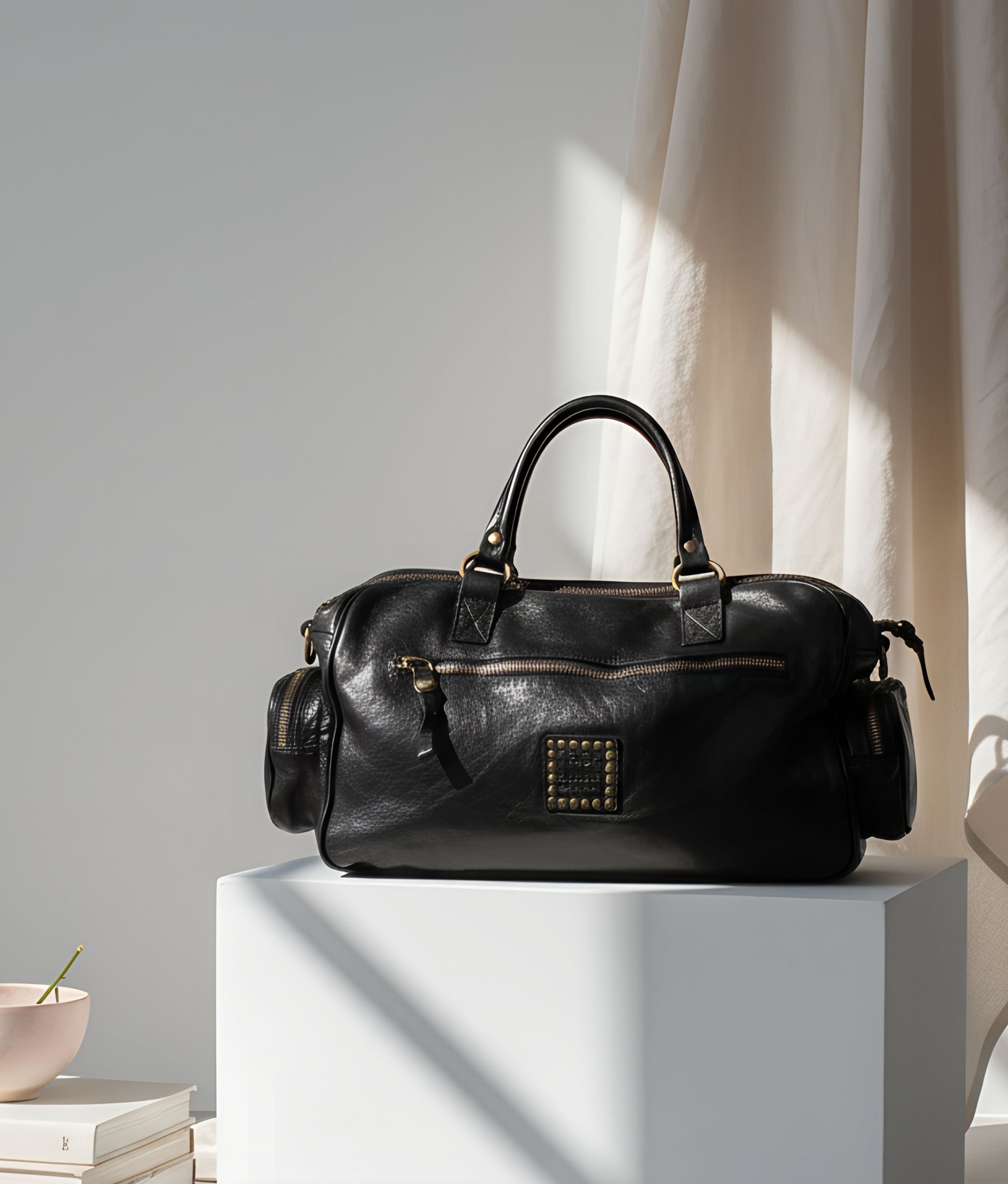 Black Bowling Bag