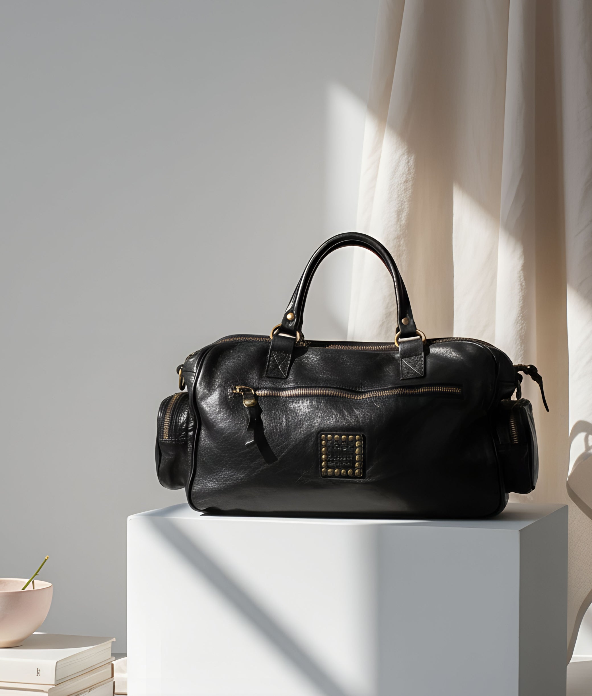 Black Bowling Bag