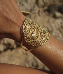 Junon Filigree Cuff Bracelet