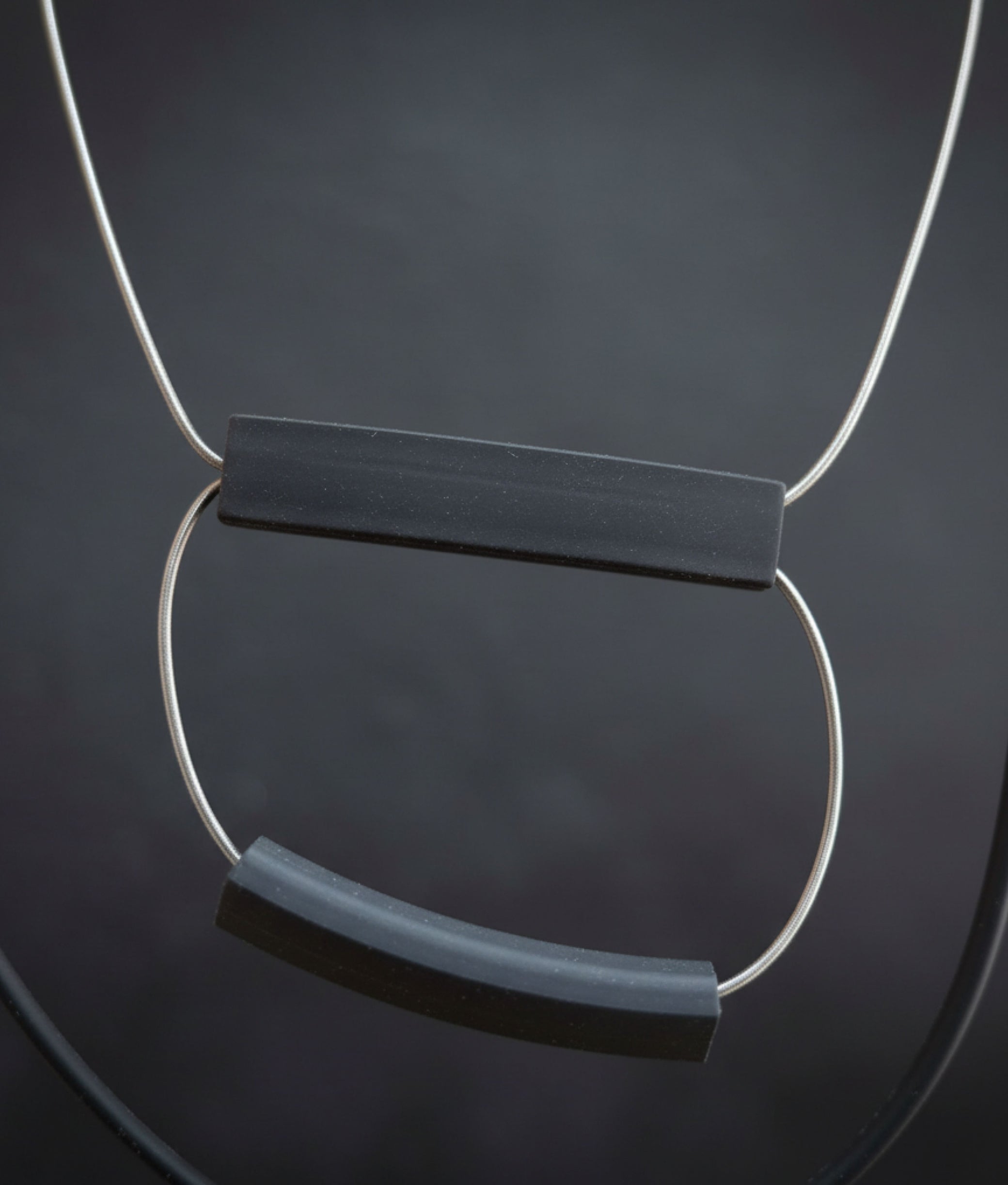 BRIO TRIS Black Necklace