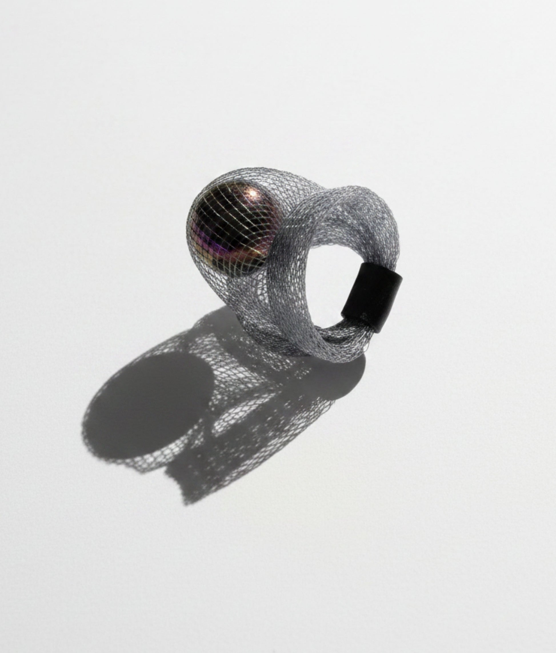 CABOCHON Titanium Grey Ring