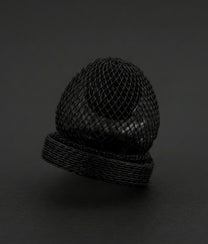 CABOCHON Black Black Ring