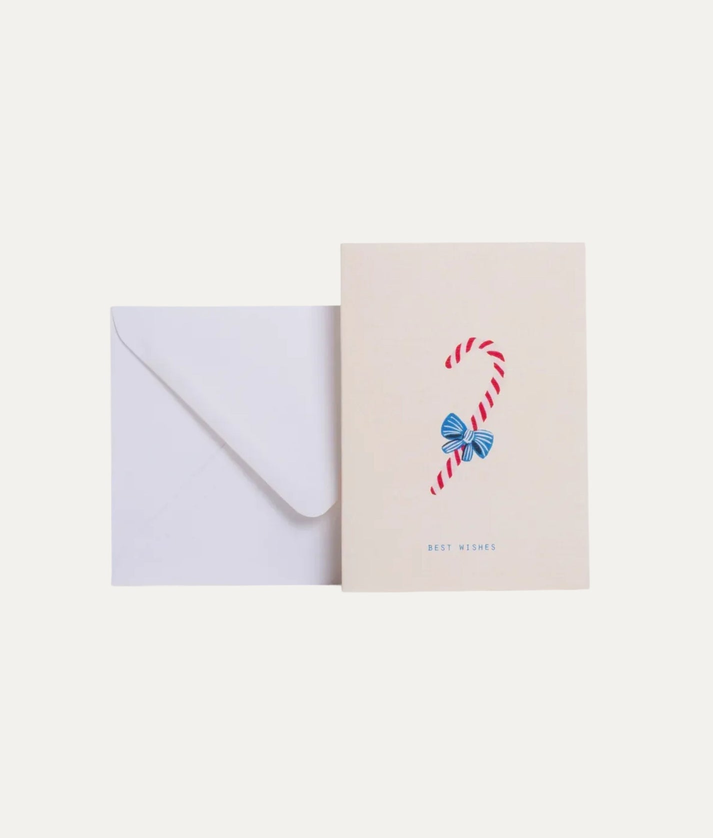 Candy Cane Greeting Card