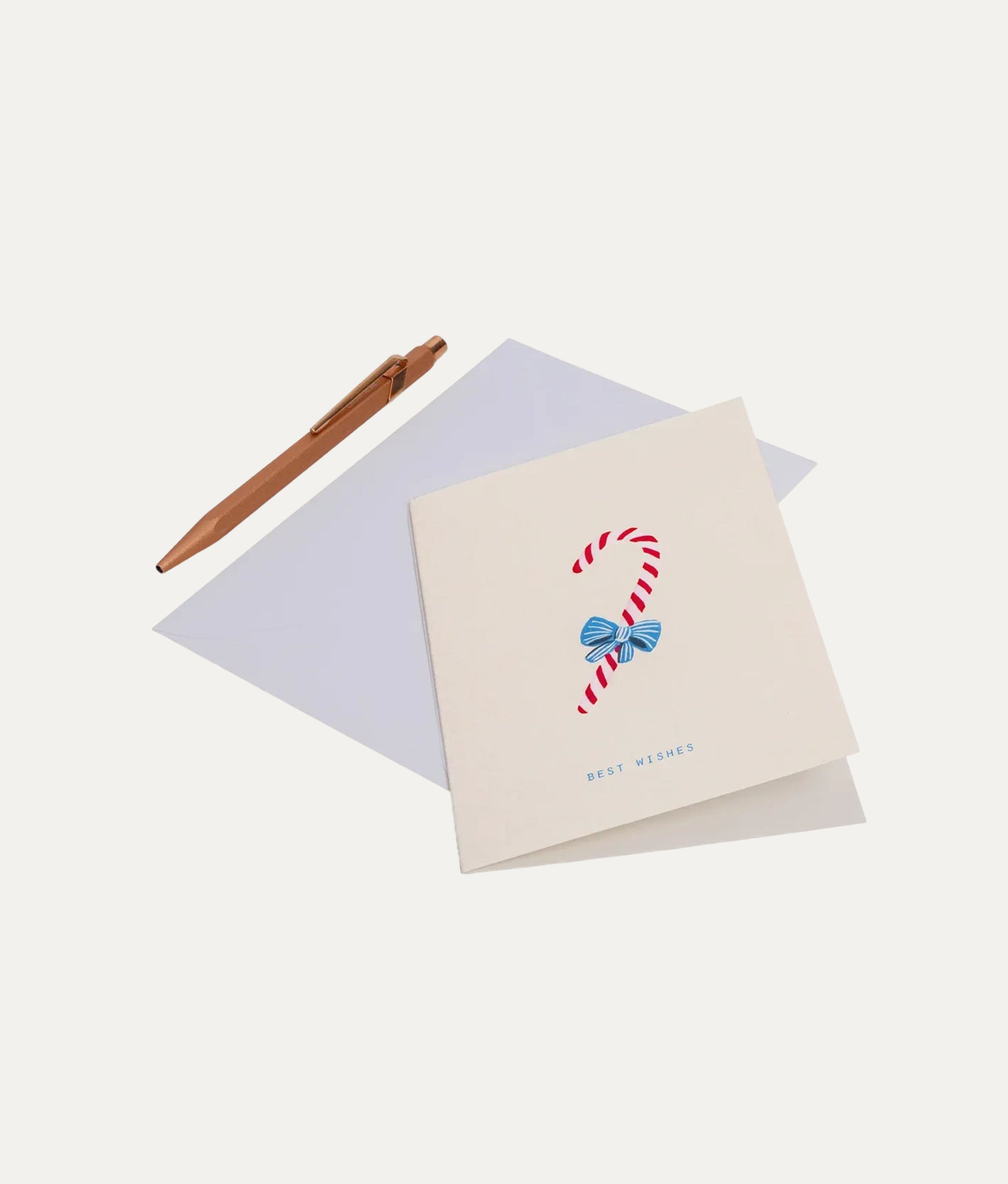 Candy Cane Greeting Card
