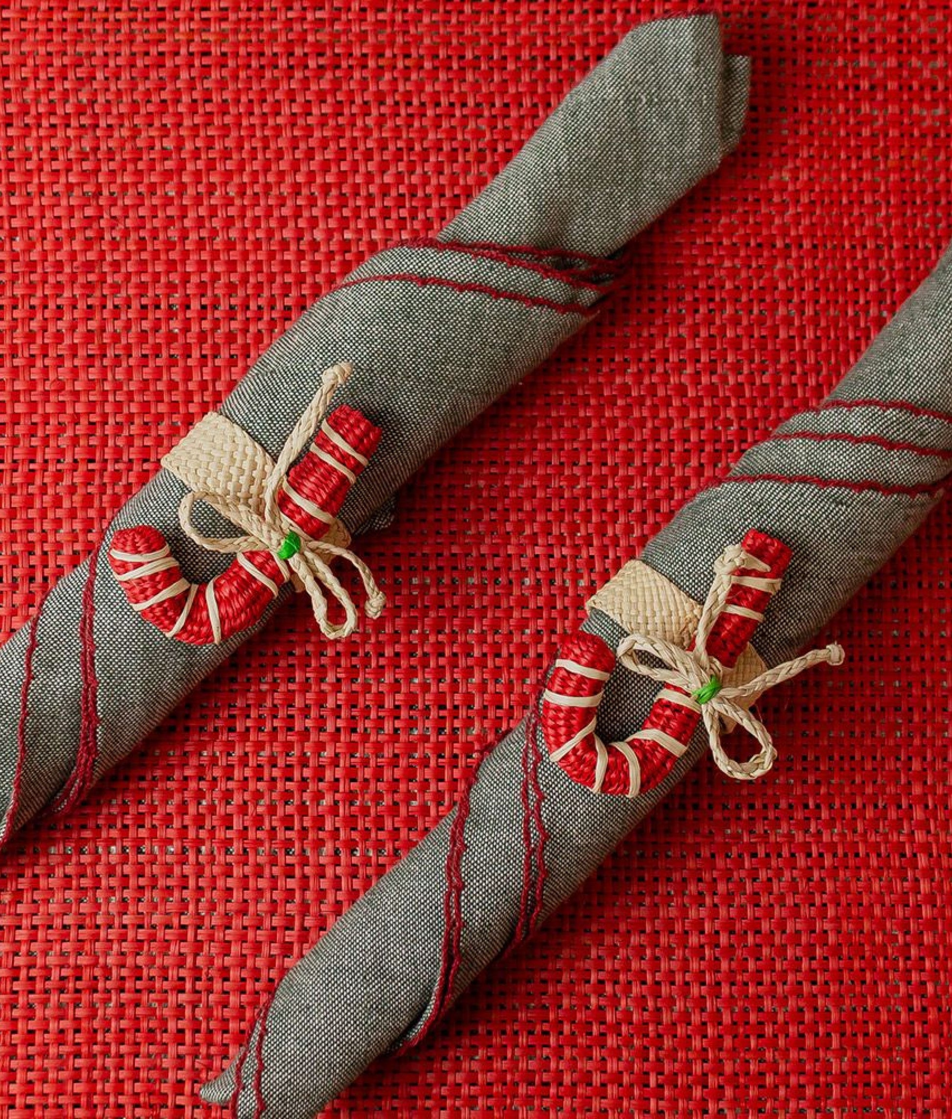 Candy Cane Napkin Ring