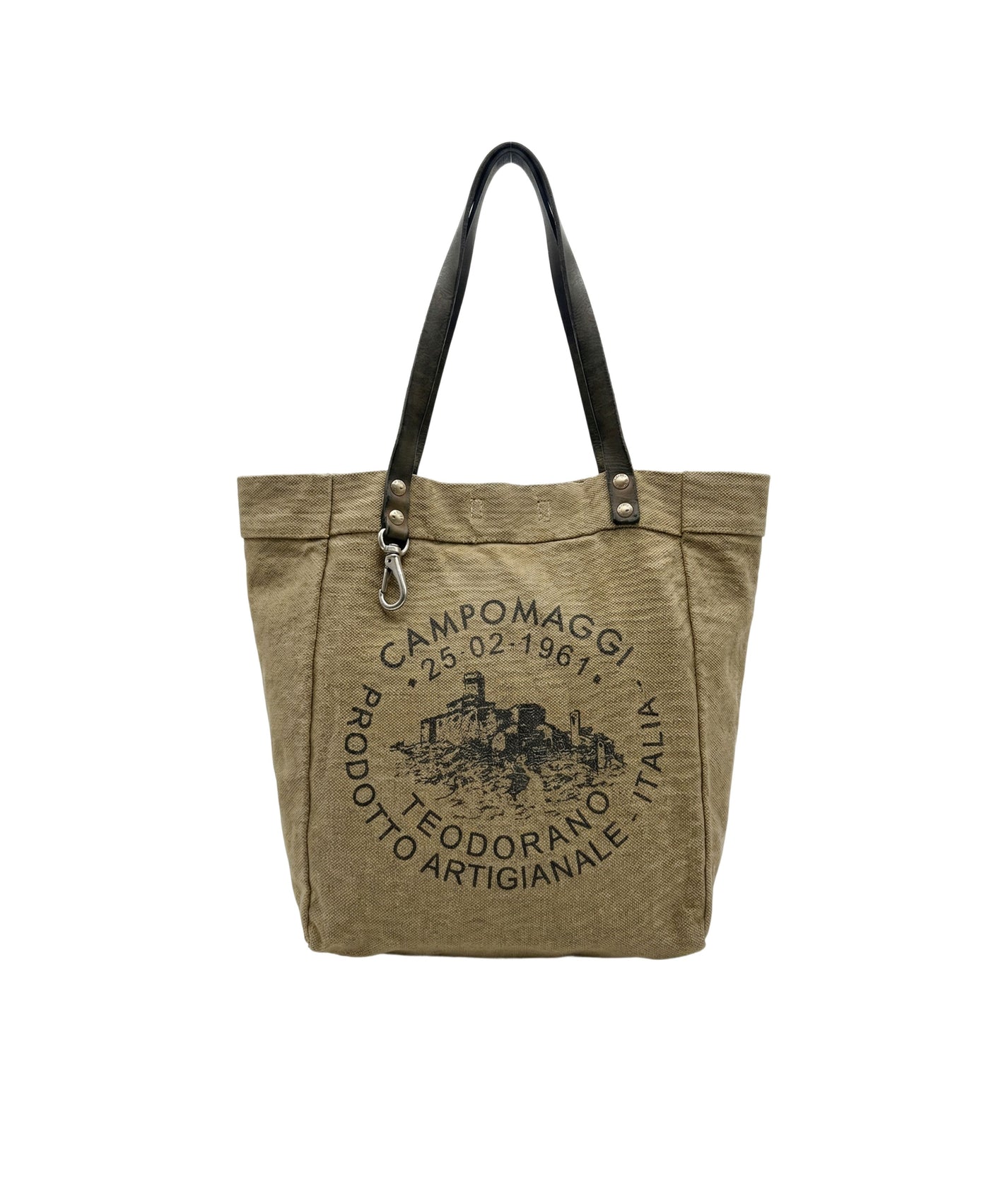 Bougainvillea Shopping Bag In Military Black